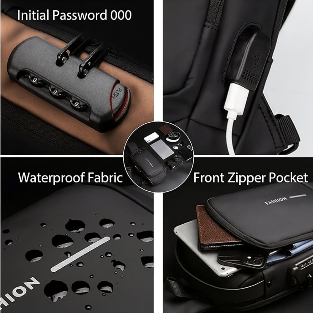 Anti Theft Charging Bag