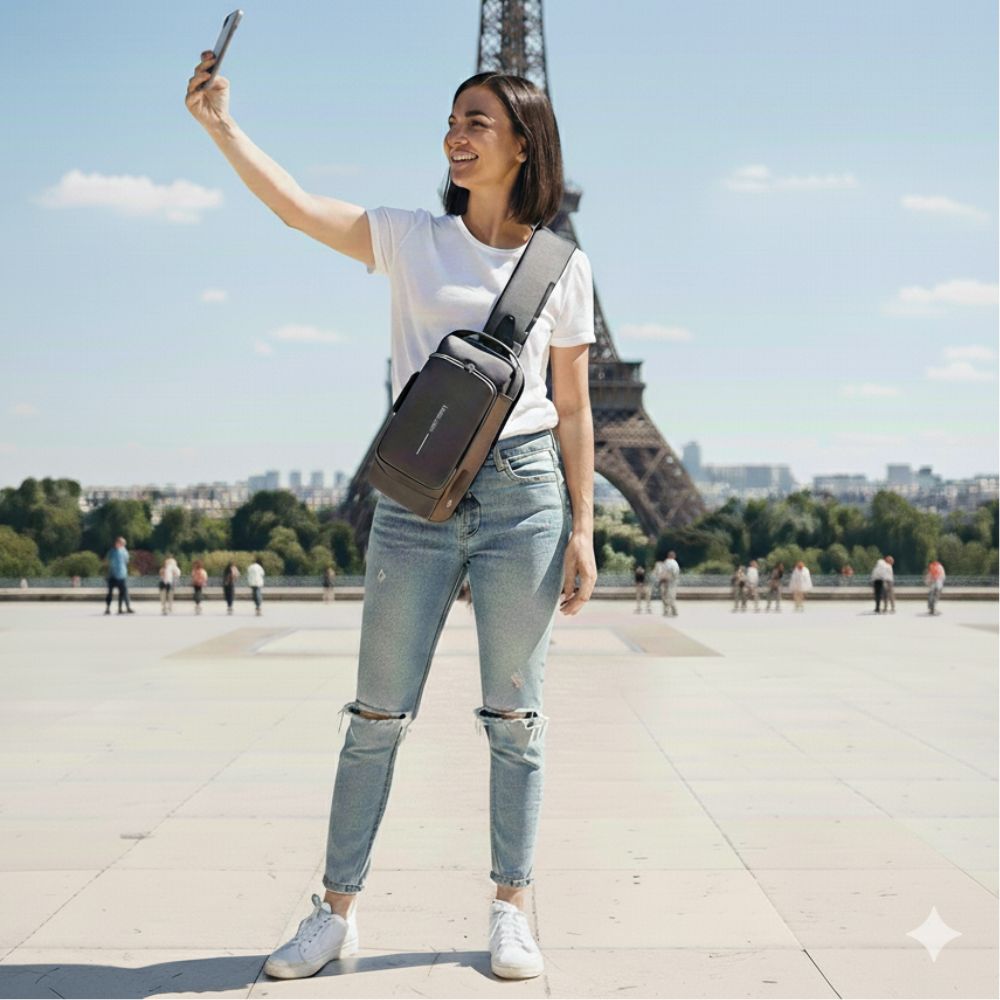 Anti Theft Charging Bag